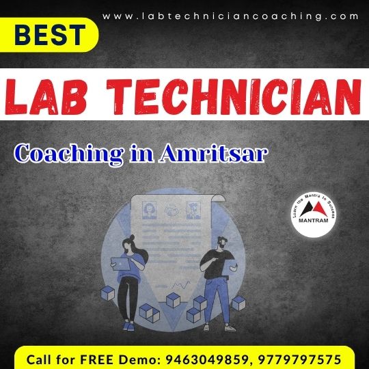 Best Lab Technician Coaching in Amritsar