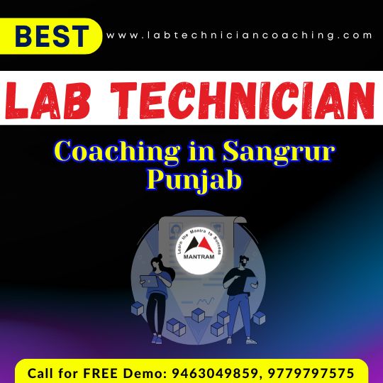 Best Lab Technician Coaching in Sangrur Punjab