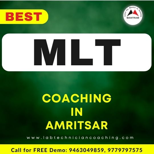Best MLT Coaching in Amritsar Punjab