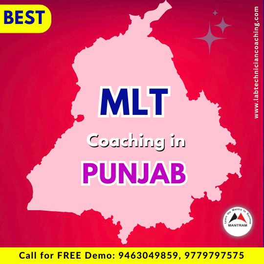 Best MLT Coaching in Punjab