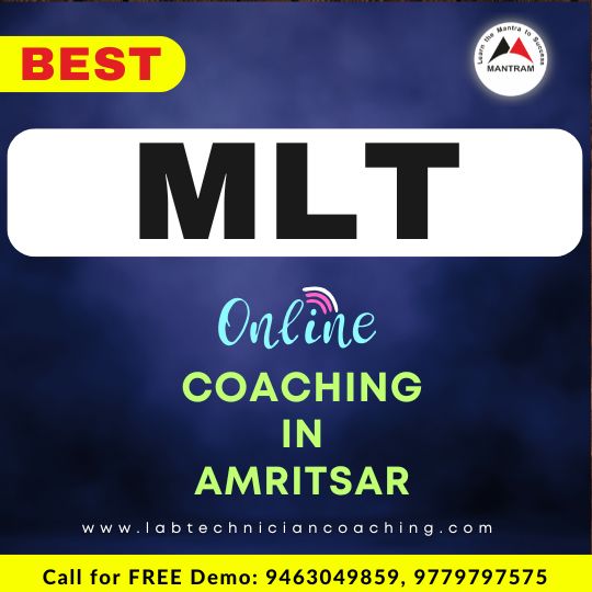 Best MLT Online Coaching Centre in Amritsar Punjab