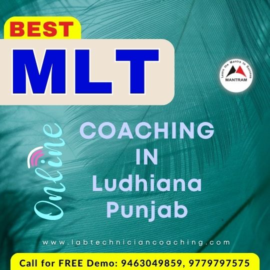 Best MLT Online Coaching Centre in Ludhiana Punjab