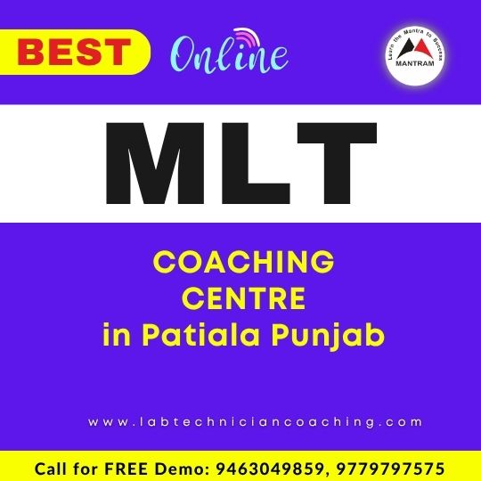 Best Online MLT Coaching Centre in Patiala Punjab