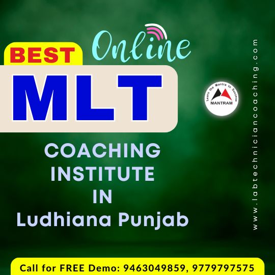 Best Online MLT Coaching Institute in Ludhiana Punjab