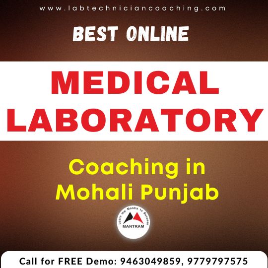 Best Online Medical Laboratory Coaching in Mohali Punjab