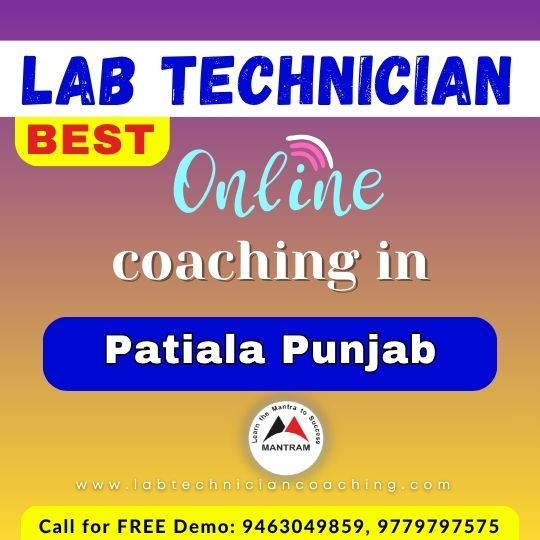 Lab Technician Best Online Coaching in Patiala Punjab