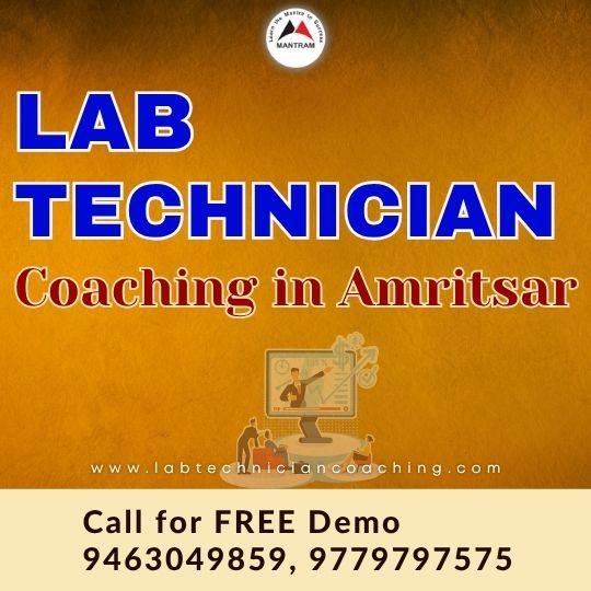 Lab Technician Coaching in Amritsar