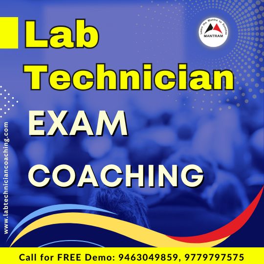 Lab Technician Exam Coaching