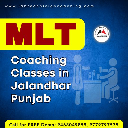 MLT Coaching Classes in Jalandhar Punjab