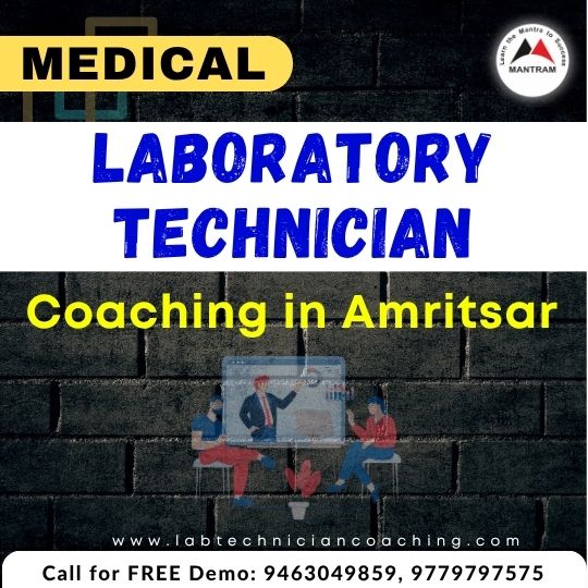 Medical Laboratory Technician Coaching in Amritsar Punjab