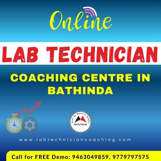 Online Lab Technician Coaching Centre in Bathinda Punjab