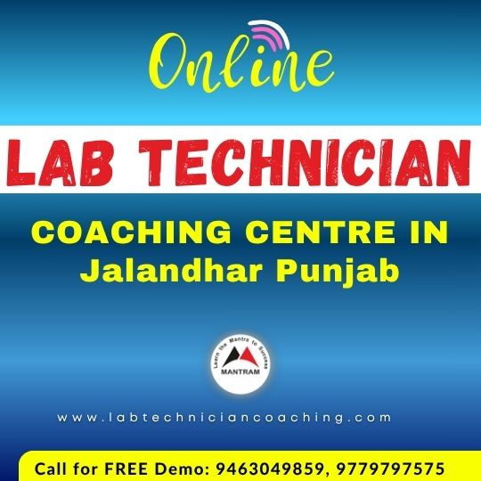 Online Lab Technician Coaching Centre in Jalandhar Punjab