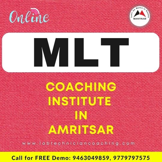 Online MLT Coaching Institute in Amritsar Punjab
