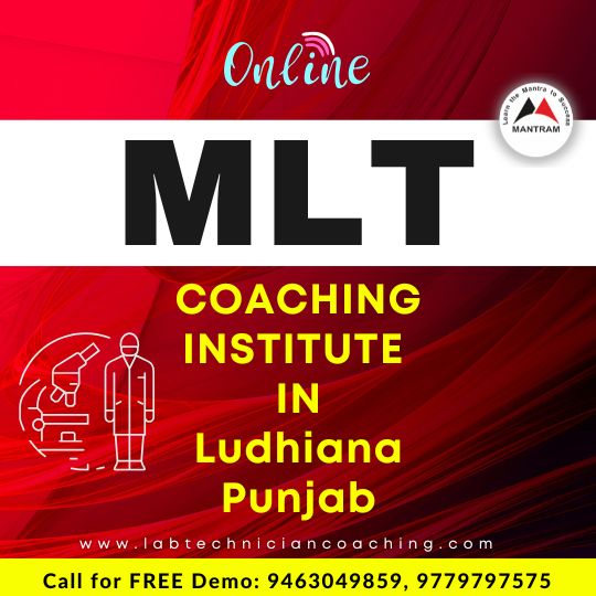 Online MLT Coaching Institute in Ludhiana Punjab