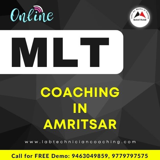 Online MLT Coaching in Amritsar Punjab