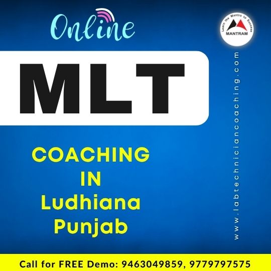 Online MLT Coaching in Ludhiana Punjab